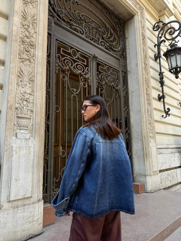 Denim mood jacket